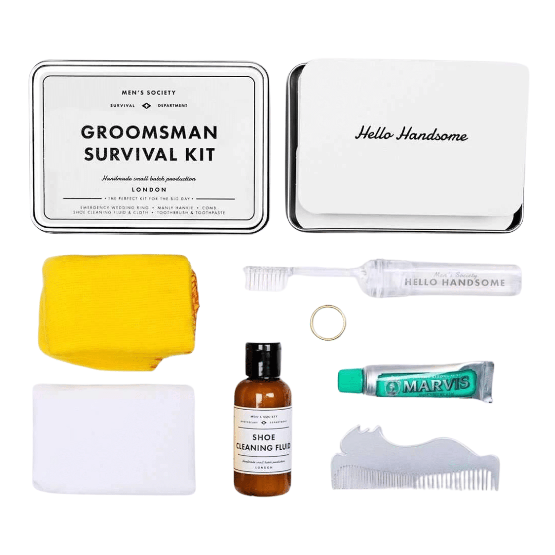 Groomsman Wedding Survival Gift Kit image
