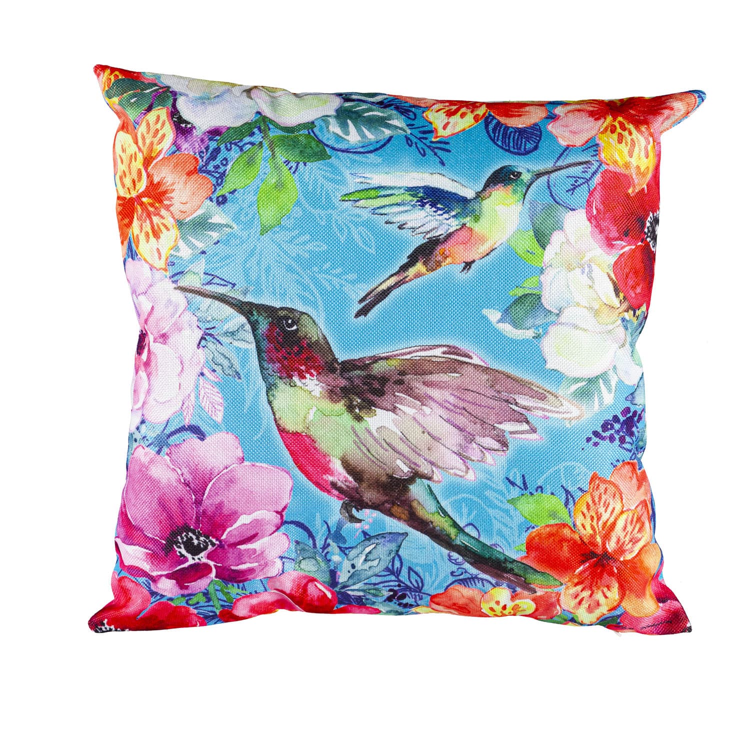 Bright Flowers Pillow Cover image