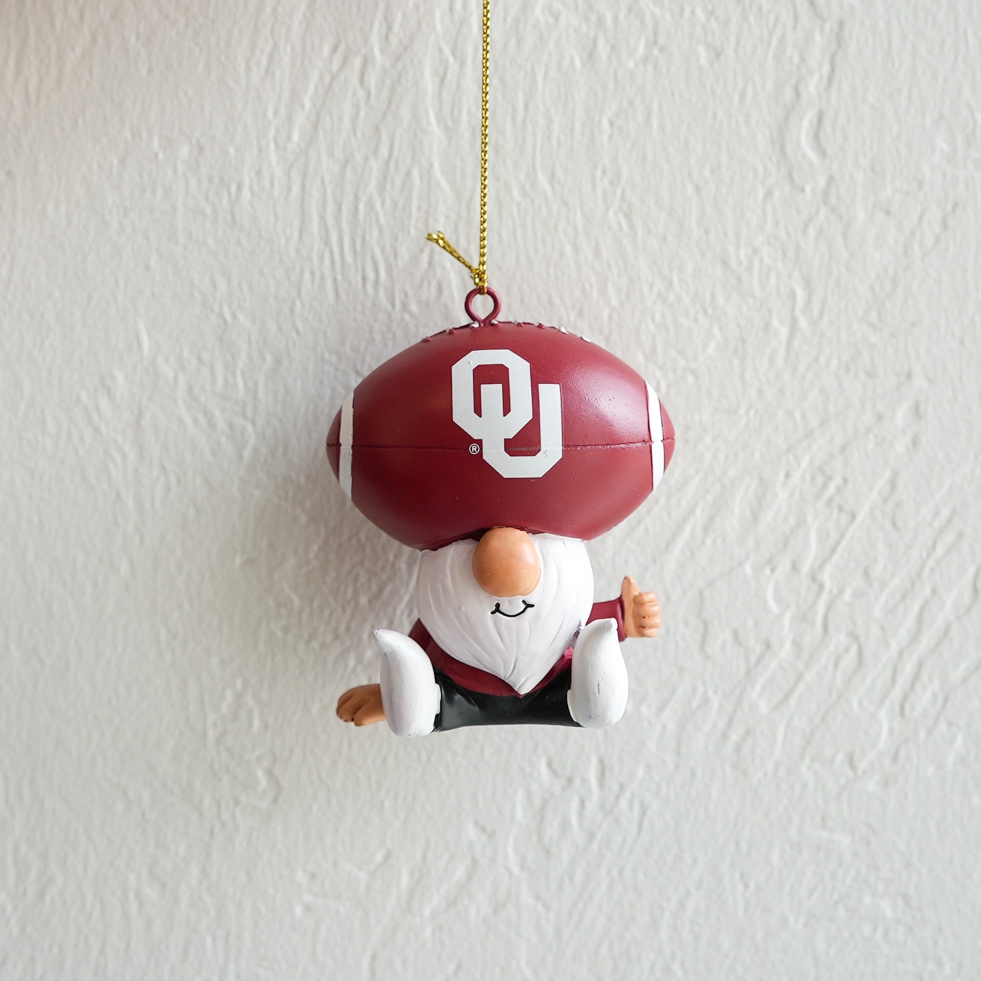University of Oklahoma Football Gnome Ornament image