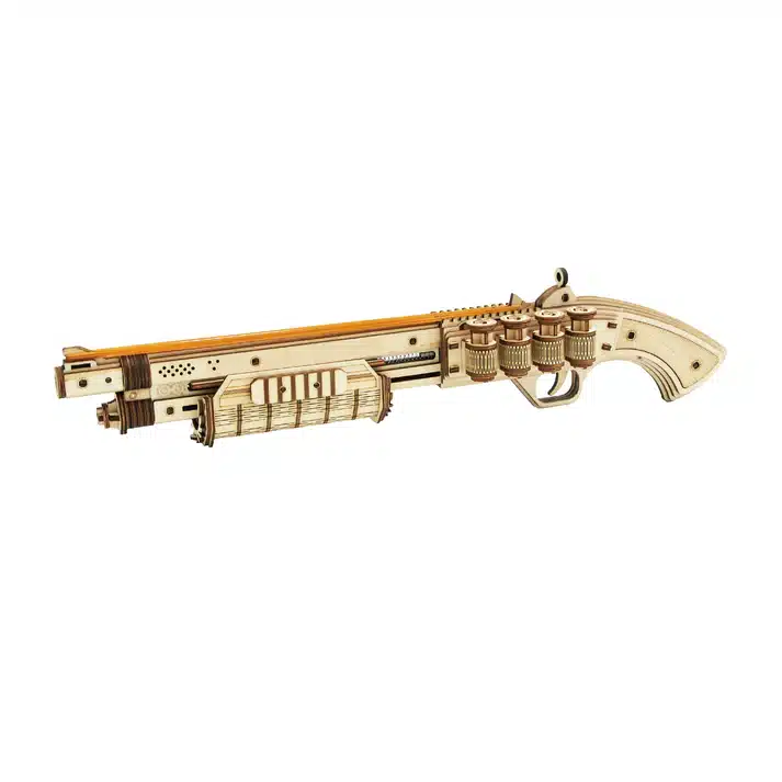 3D Wooden Puzzle Model Kit | Terminator M870 Pump Action Shotgun image